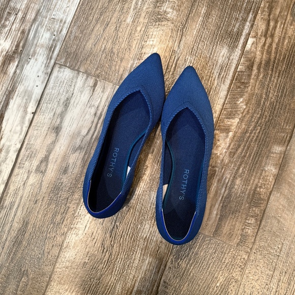 Rothy's Shoes - Rothy’s flat shoes, blue, women’s 8.5
